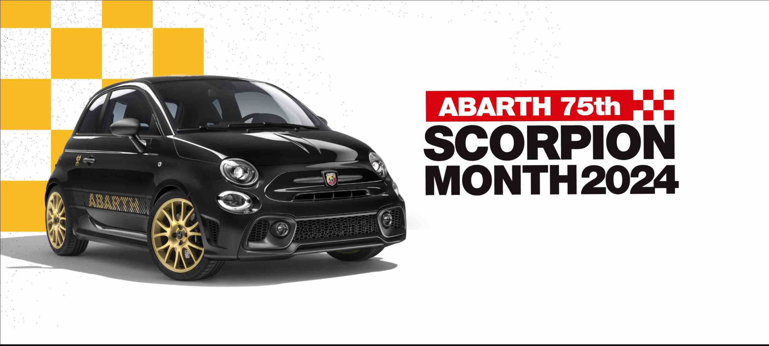 ABARTH 75th SCORPION MONTH2024